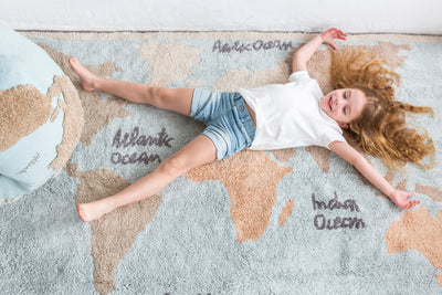 Pouf World Map