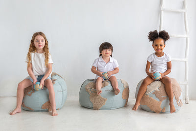 Pouf World Map