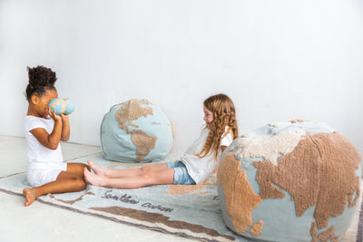 Pouf World Map