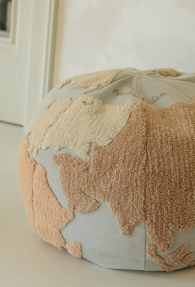 Pouf World Map
