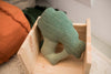 Knitted cushion Brucy the Broccoli
