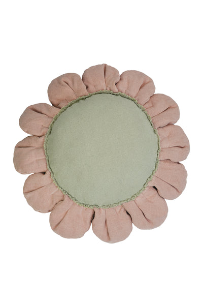 Floor Cushion Pink Daisy
