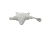 Knitted cushion Twinkle Star Grey