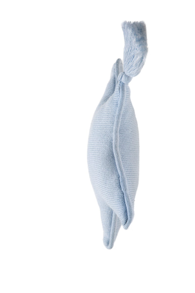Knitted cushion Twinkle Star Soft Blue