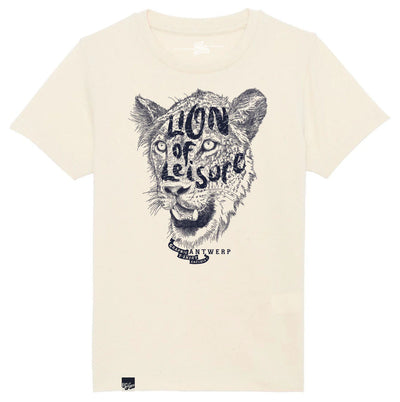 LION LOGO Print T-Shirt