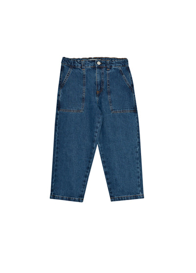 TNS Denim Baggy Pant Mid Denim