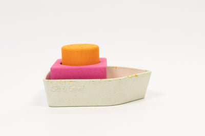 Upcycled Boat Orange