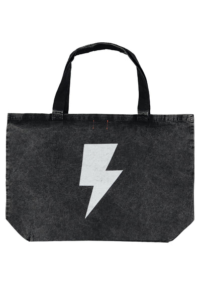 XL bag "rock & roll" print