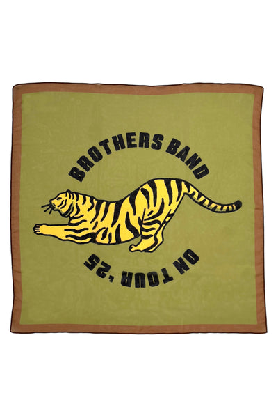 Chiffon bandana tiger print