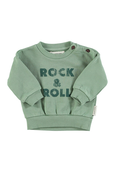 Sweatshirt "rock & roll" print