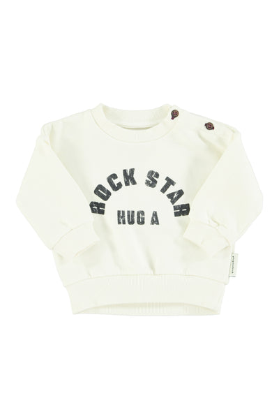 Sweatshirt "rock star" print