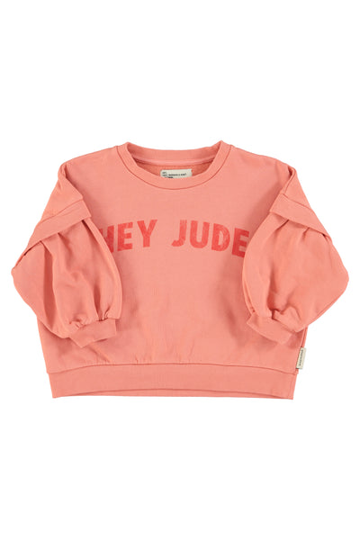 Sweatshirt "hey jude" print