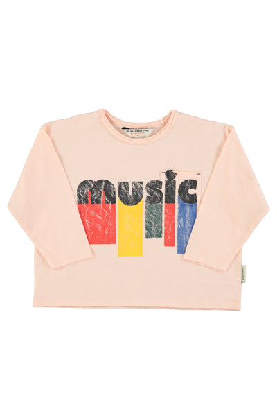 Longsleeve t'shirt "music" print