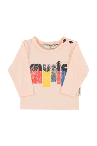 Longsleeve t'shirt "music" print