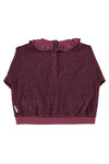 Terry cotton sweatshirt animal print
