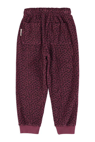 Jogging pants animal print