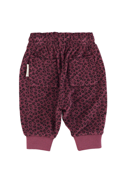 Jogging pants animal print