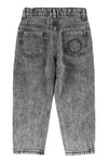 Unisex trousers | Washed black denim