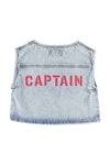 waistcoat "captain" print