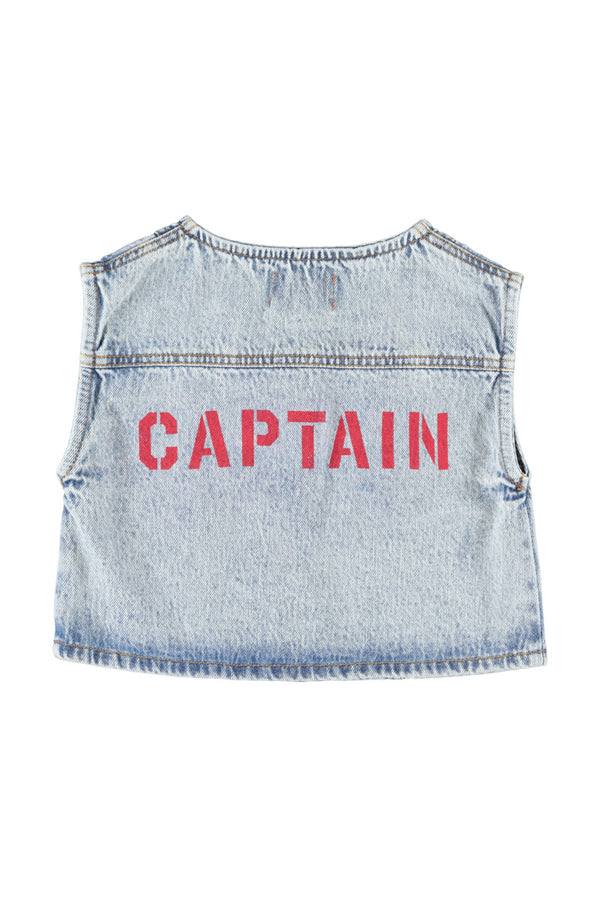waistcoat "captain" print