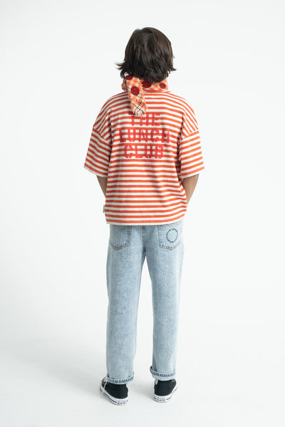 oversize t'shirt apple print