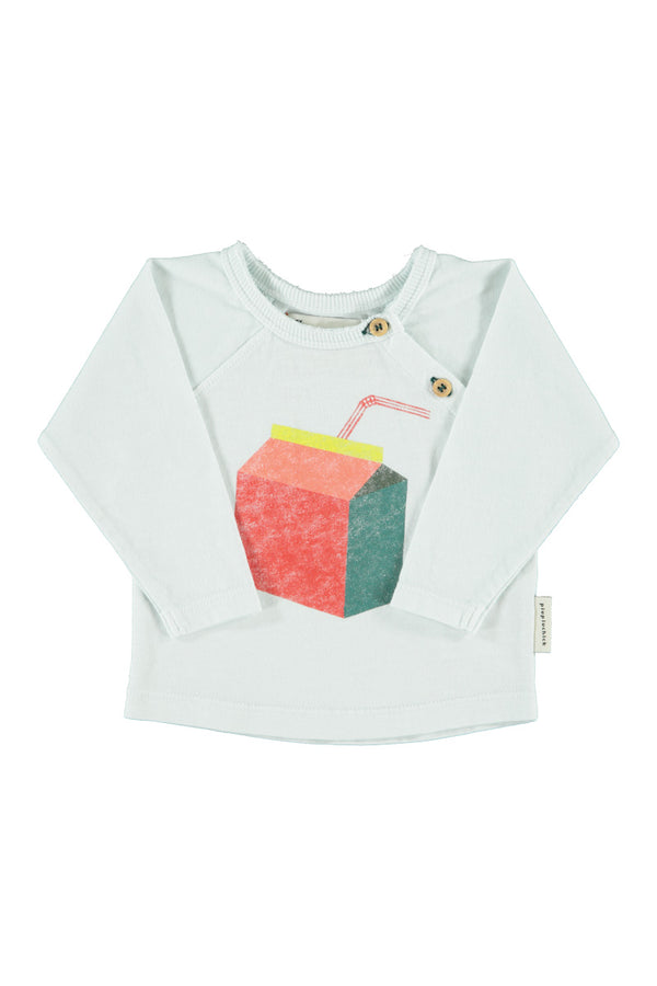 longsleeve t'shirt multicolor juice box print
