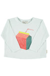 longsleeve t'shirt multicolor juice box print