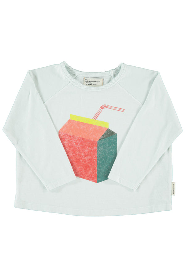 longsleeve t'shirt multicolor juice box print