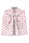 short dress red dots