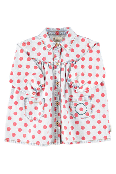 short dress red dots