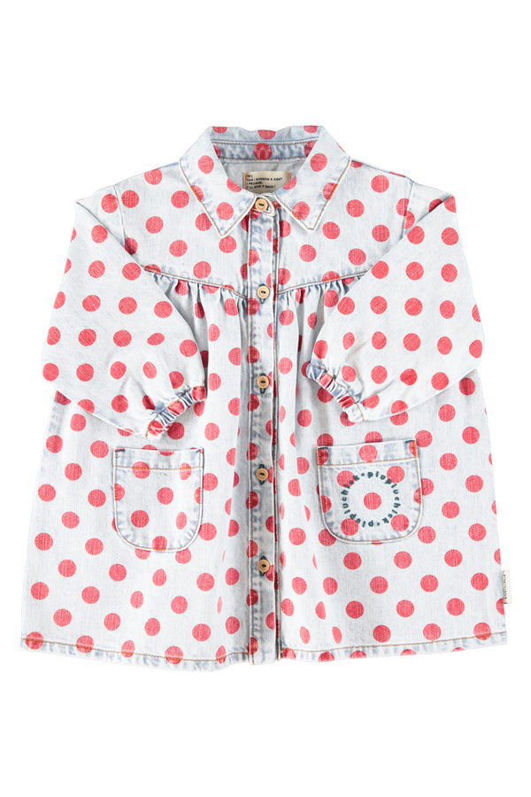 short dress red dots
