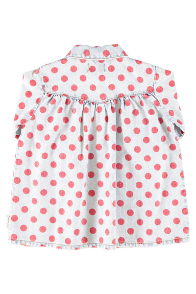 short dress red dots