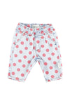 trousers red dots
