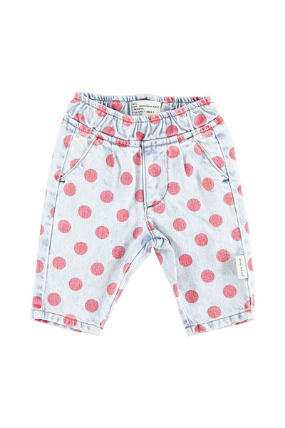 trousers red dots