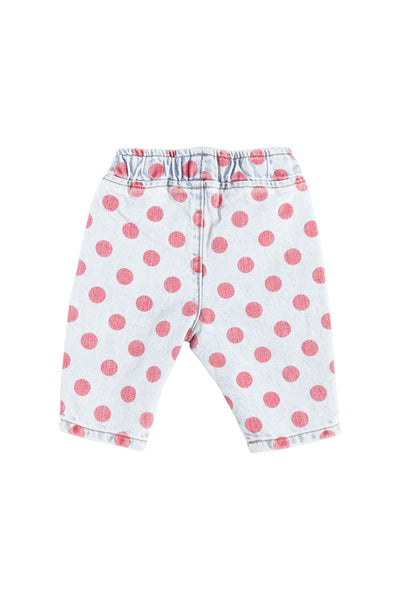 trousers red dots