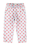 trousers red dots