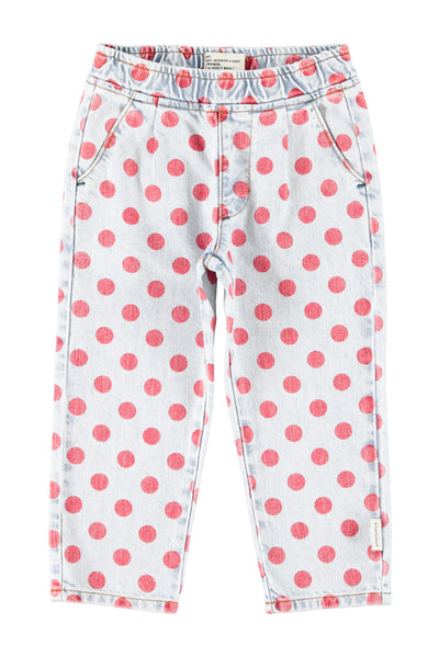 trousers red dots