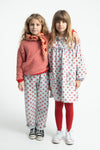 trousers red dots