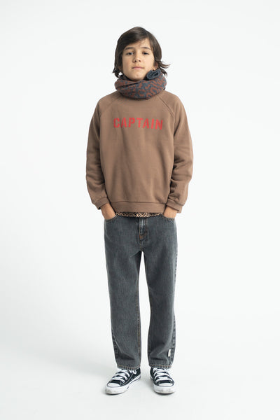 unisex trousers | grey denim