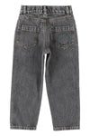 unisex trousers | grey denim