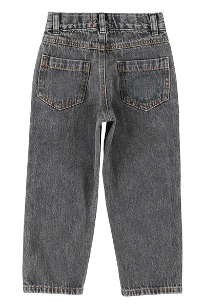 unisex trousers | grey denim