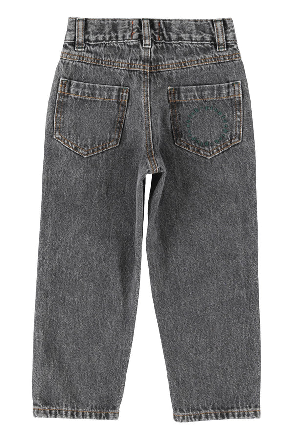 unisex trousers | grey denim