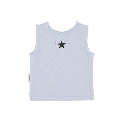 sleeveless t-shirt tiger print