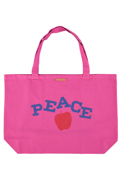 XL bag "peace" print