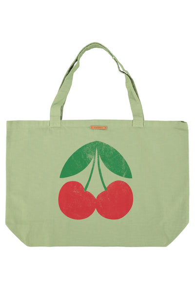 XL bag cherry print