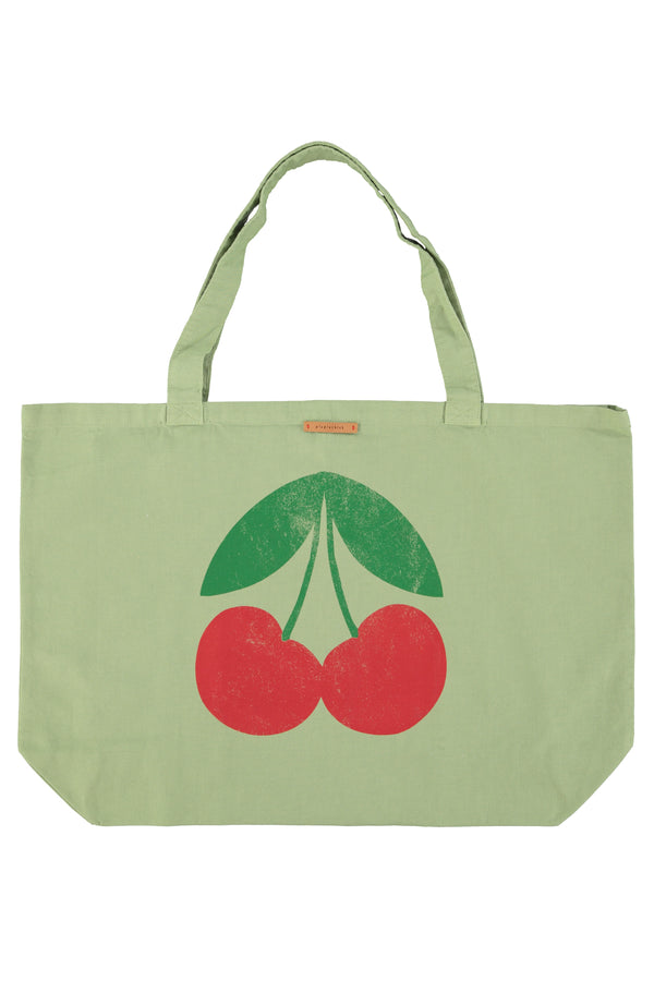 XL bag cherry print