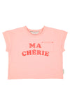 t'shirt "ma chérie" print