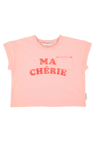 t'shirt "ma chérie" print