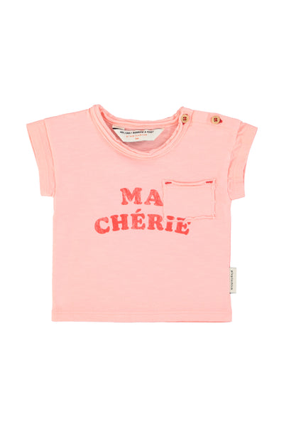 t'shirt "ma chérie" print