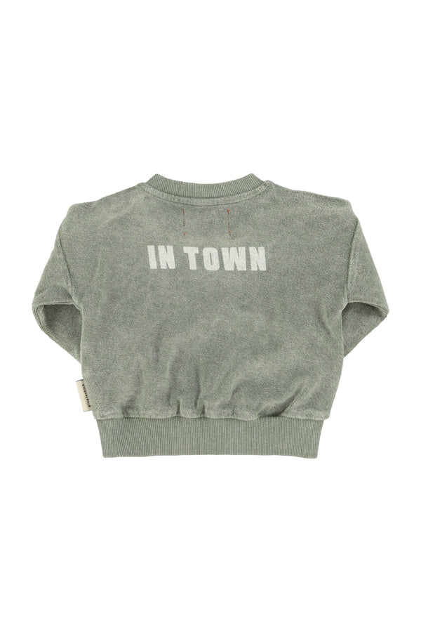 sweatshirt "best friend" print